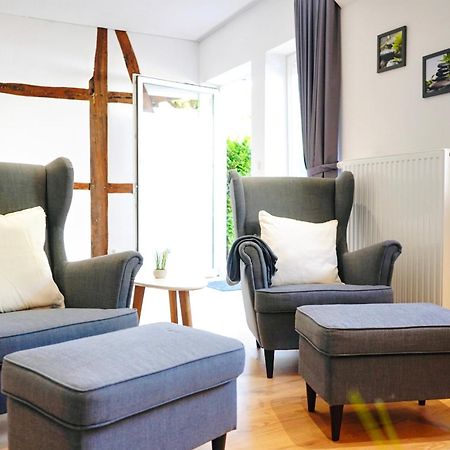 Altstadt Apartment II - Terrasse- Waschmaschine- Parkplatz Wolfsburg Buitenkant foto